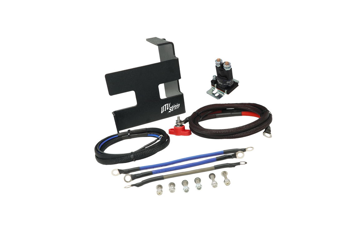 Can-Am® X3 2nd Battery Kit (Wire Kit &amp; Battery Mount Only) | UTVS-X3-2BATT-NB