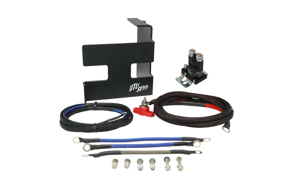 Can-Am® X3 2nd Battery Kit (Wire Kit &amp; Battery Mount Only) | UTVS-X3-2BATT-NB