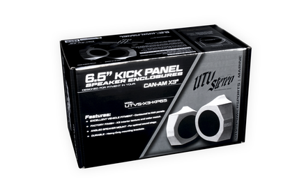 Can-Am® X3 6.5" Kick Panel Speaker Enclosures | UTVS-X3-KP65