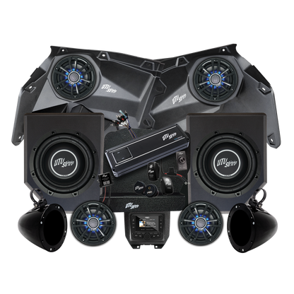 Can-Am® X3 Signature Series Stage 6 Stereo Kit |  UTVS-X3-S6-S