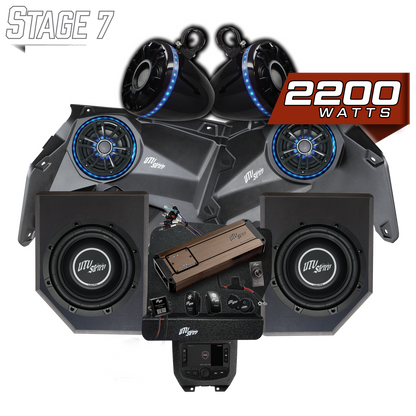 Can-Am® X3 Elite Series Stage 7 Stereo Kit | UTVS-X3-S7-E