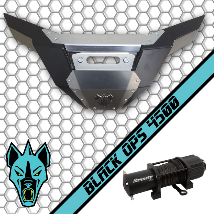 RZR Pro R Plate Winch Bumper 2025+ | USA Made Steel