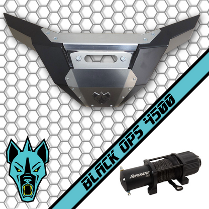 RZR Pro R Plate Winch Bumper 2025+ | USA Made Steel