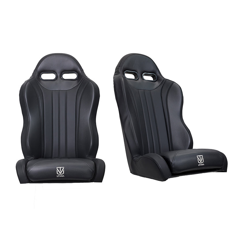 RZR PRO (Turbo R, Pro R, Pro) 2 and 4 Seater Suspension "Weekender" Series Pair of Front Bucket Seats W/ Quick Mount Bracket (2020-2025)