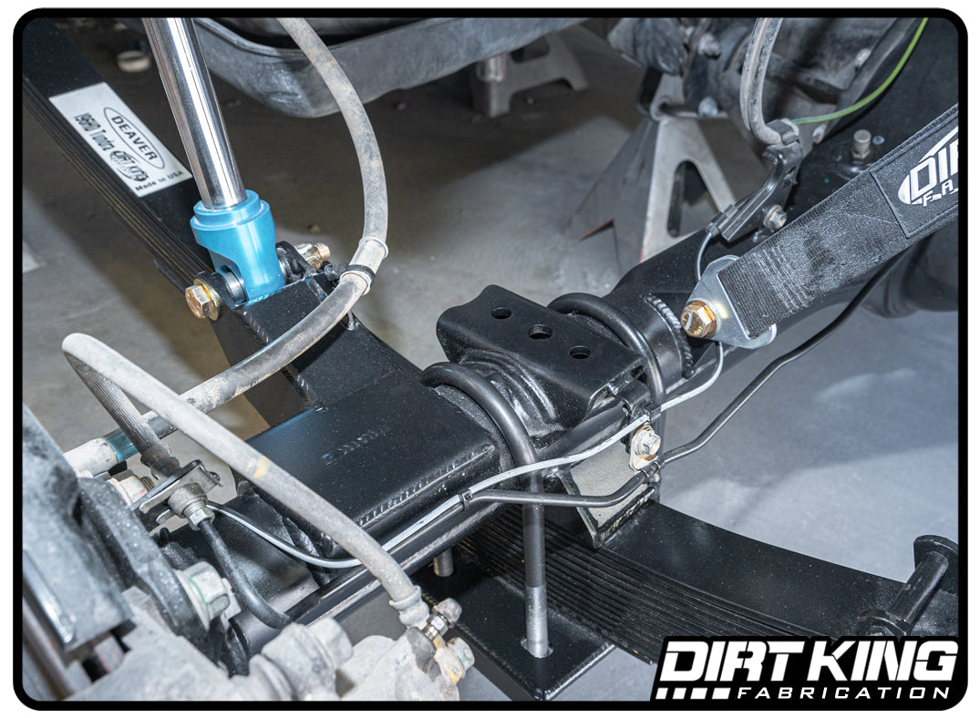 Rear Shock Mounts with Bump Pads