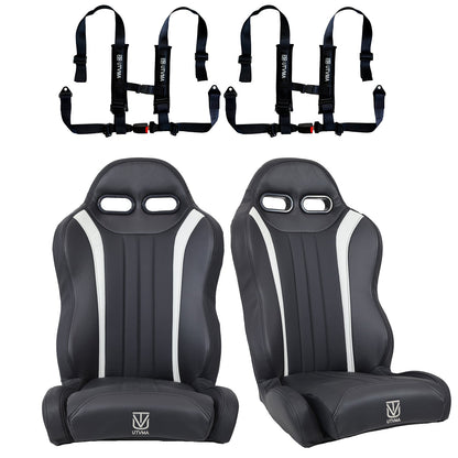 "Weekender" Series Pair of Front Suspension Bucket Seats Commander MAX (2021+)