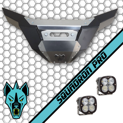 RZR Pro R Plate Winch Bumper 2025+ | USA Made Steel