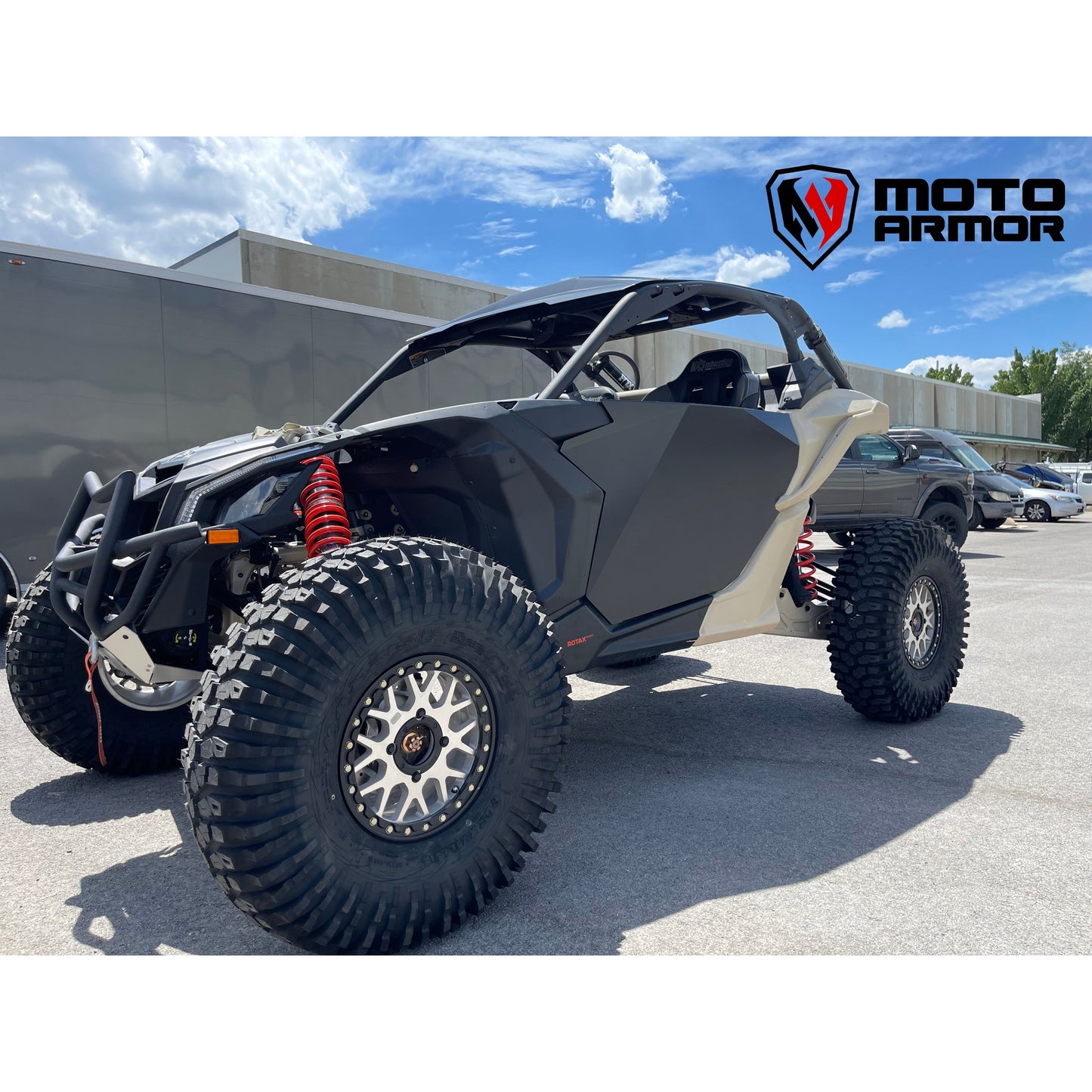 Moto Armor - 2017-2025 Can-am X3 Aluminum Doors (2 seat)