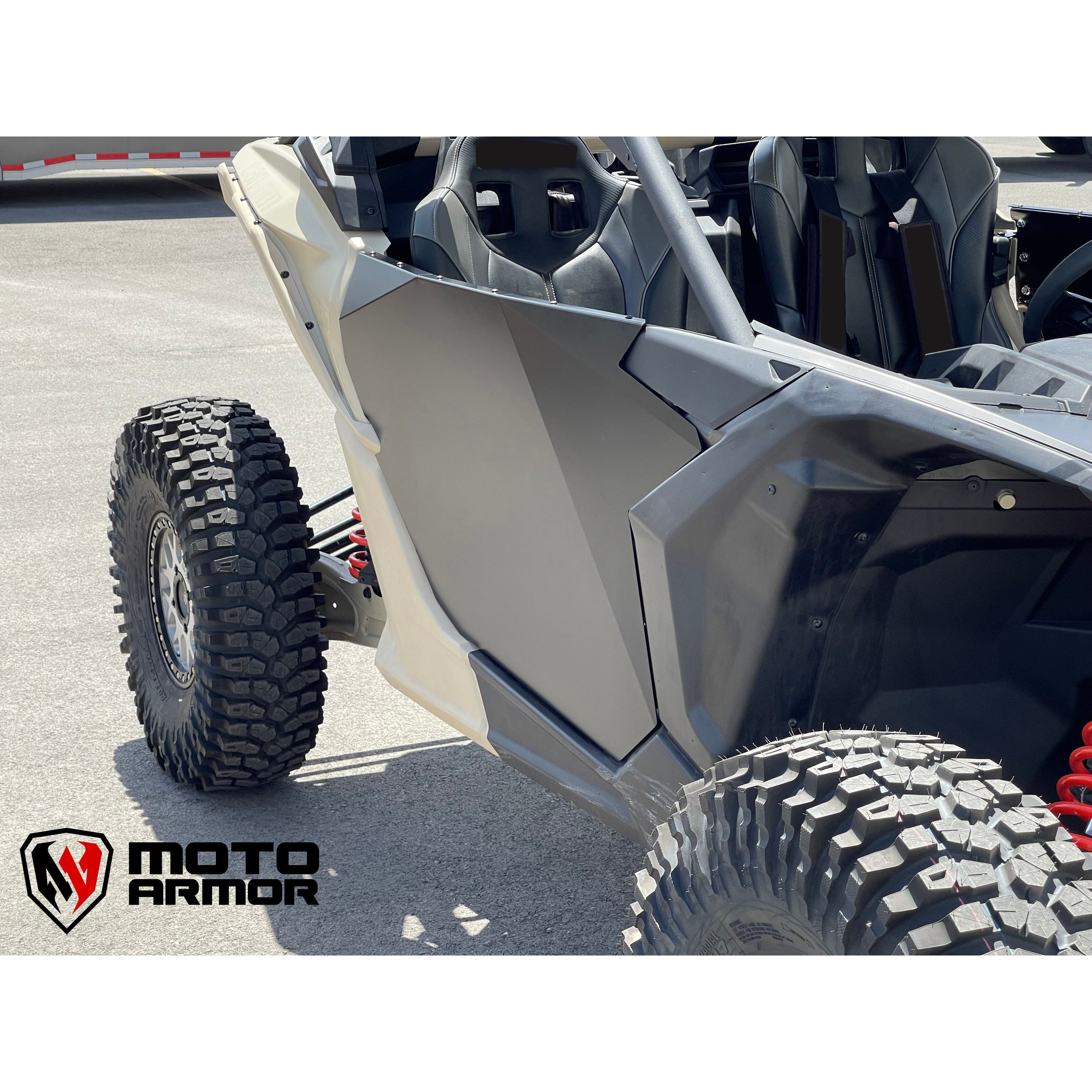 Moto Armor - 2017-2025 Can-am X3 Aluminum Doors (2 seat)