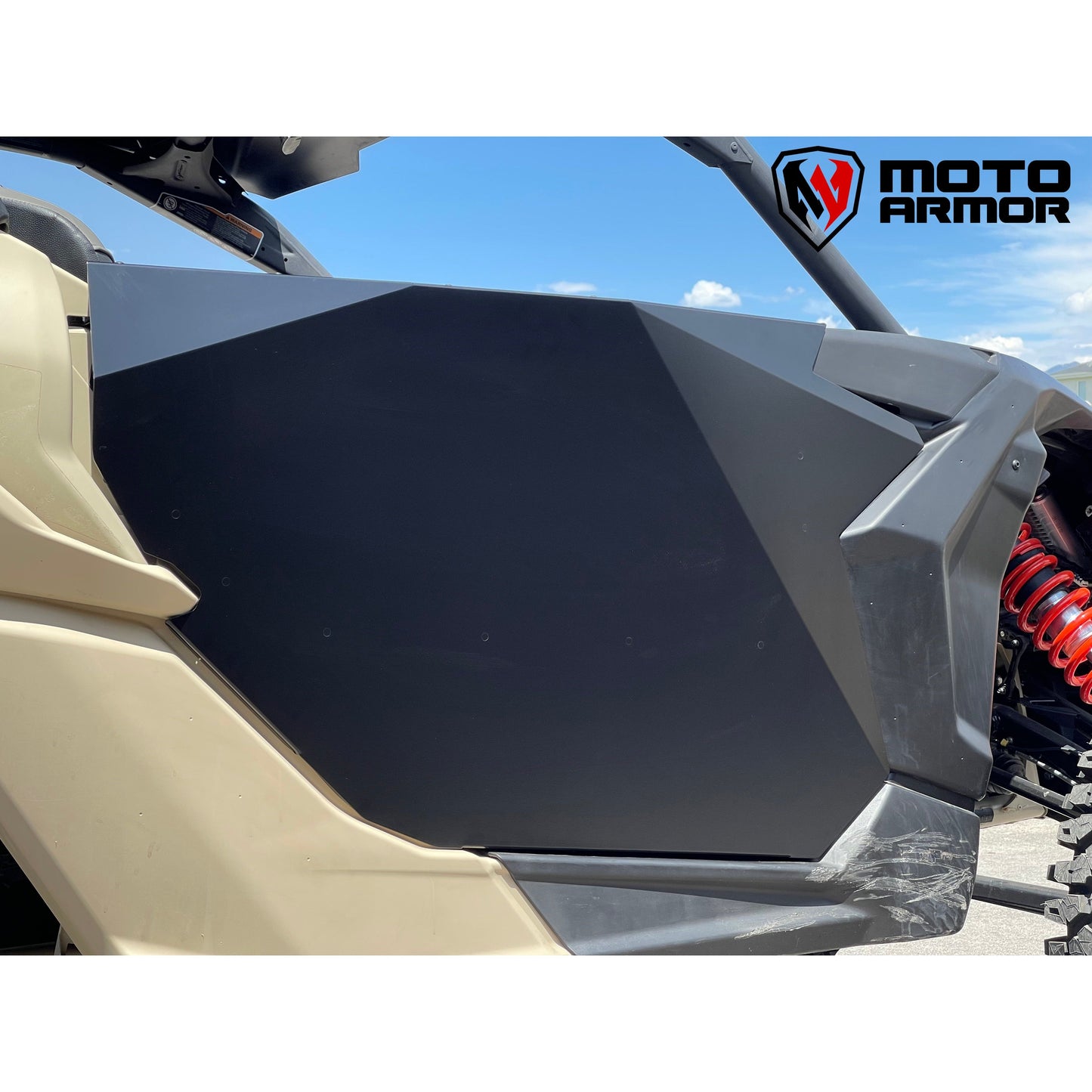 Moto Armor - 2017-2025 Can-am X3 Aluminum Doors (2 seat)