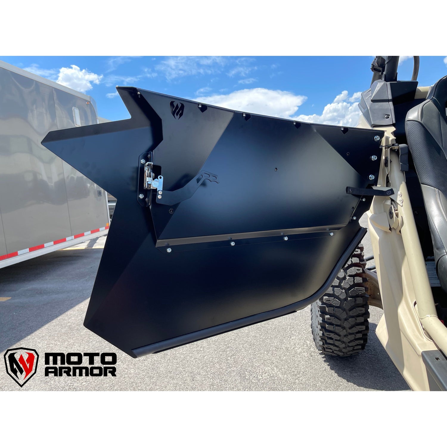 Moto Armor - 2017-2025 Can-am X3 Aluminum Doors (2 seat)