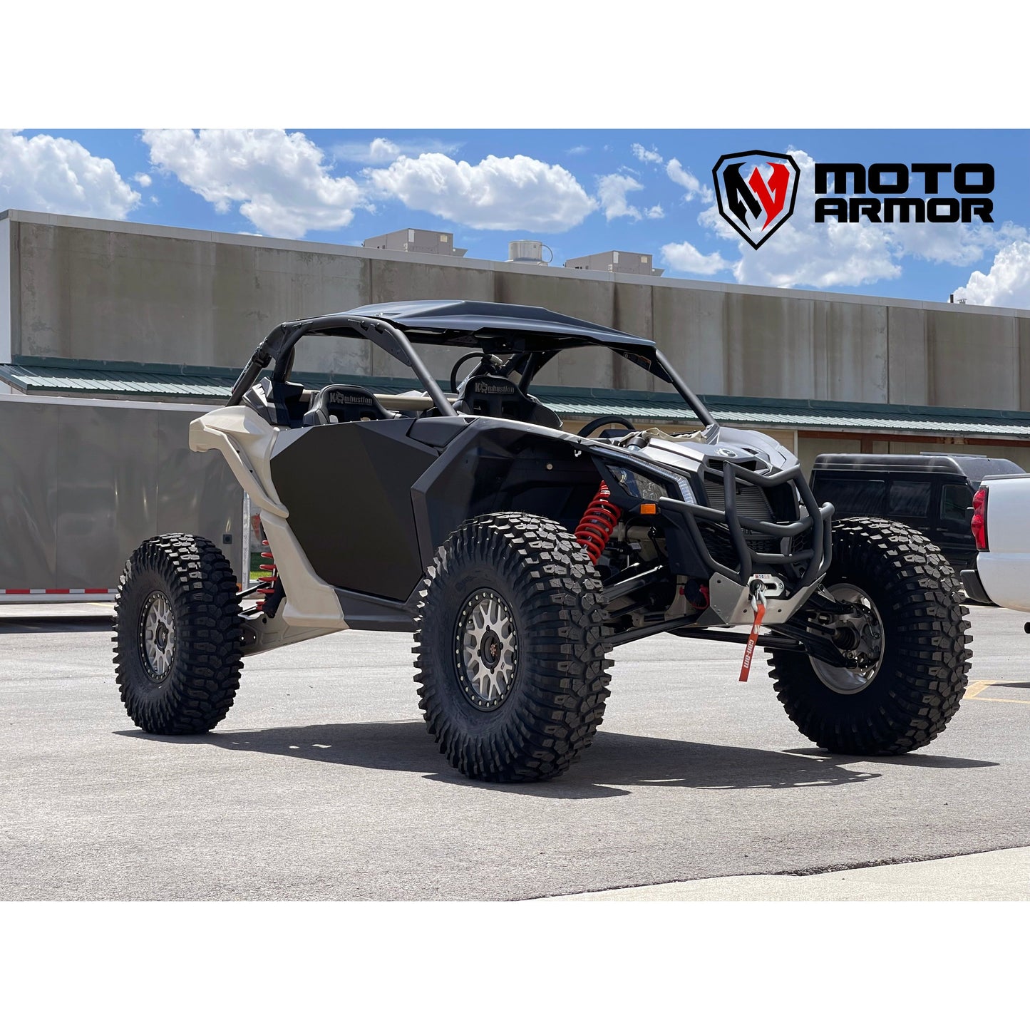 Moto Armor - 2017-2025 Can-am X3 Aluminum Doors (2 seat)