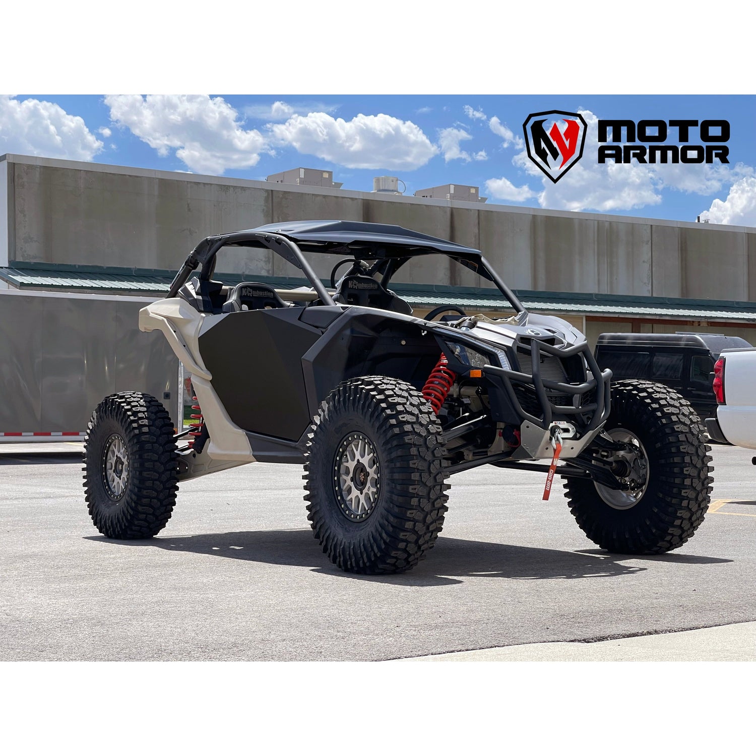 Moto Armor - 2017-2025 Can-am X3 Aluminum Doors (2 seat)