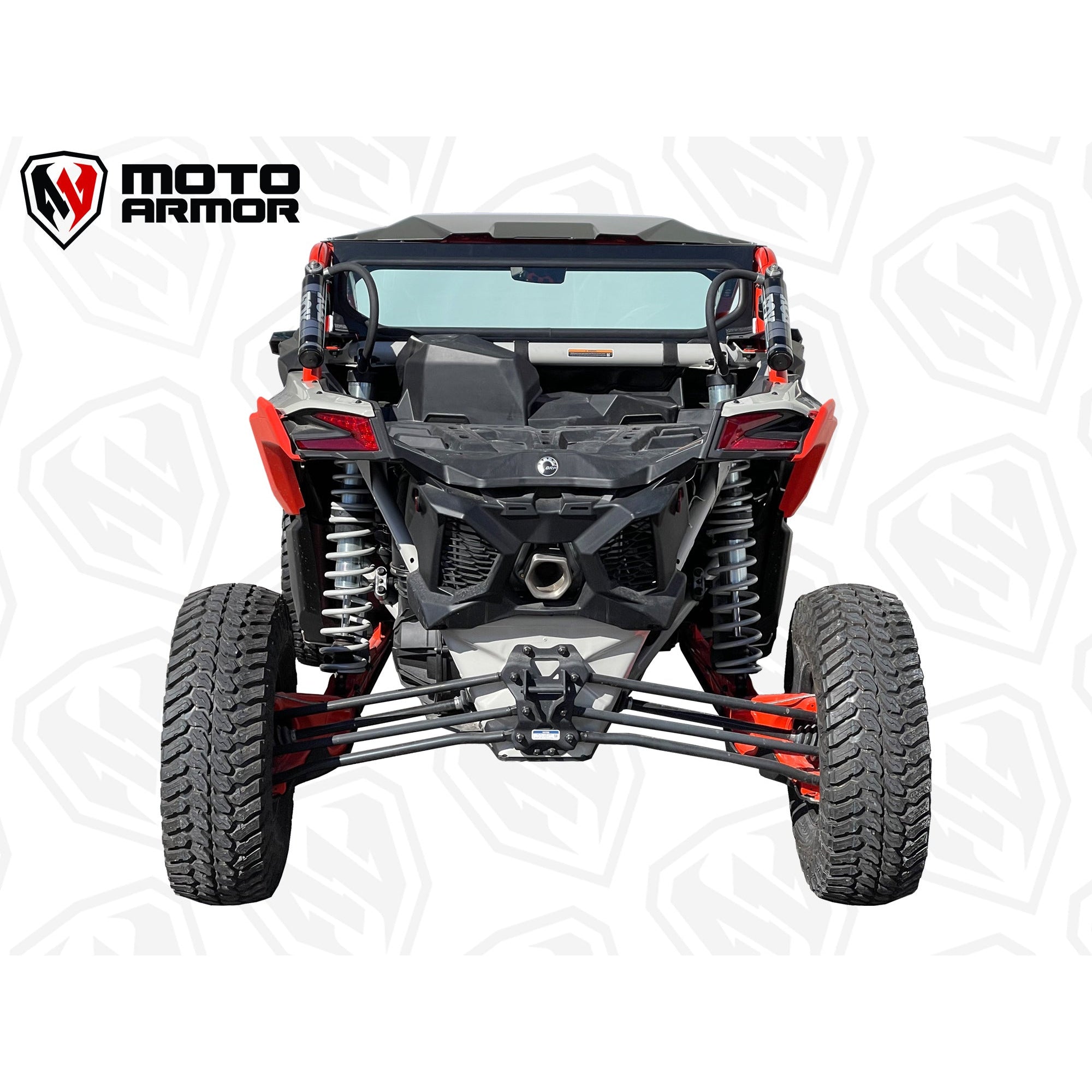 2017-2025 Can-am X3 Rear Glass Windshield