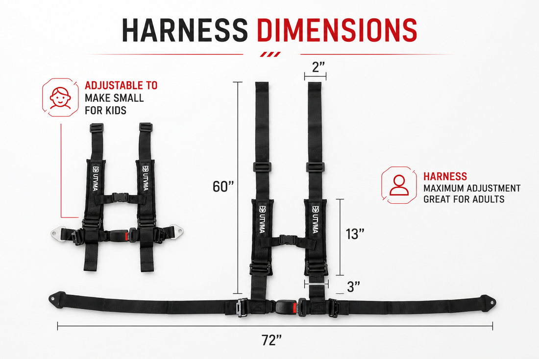 Two Harness Pack Auto Buckle with Harness Collars