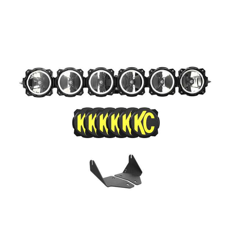 KC Pro6 39” LED Light Bar for Polaris RZR Pro XP/Turbo R