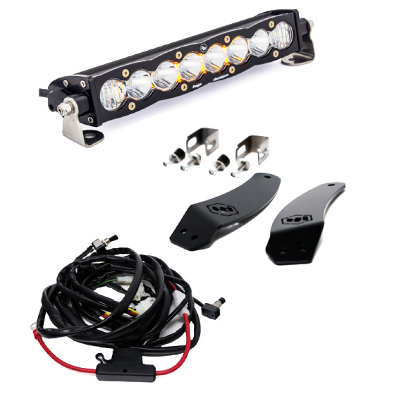 Wildcat XX S8 10" Grille Light Bar Kit | 2018–2021