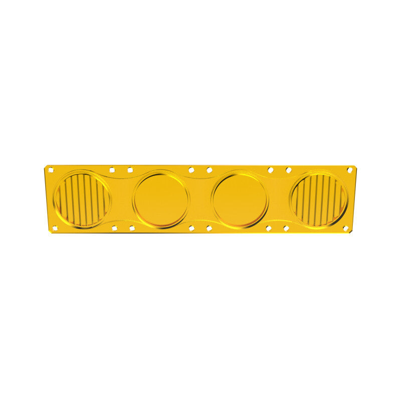 KC HiLiTES FLEX ERA LED Performance Yellow Combo Lens for Light Bars