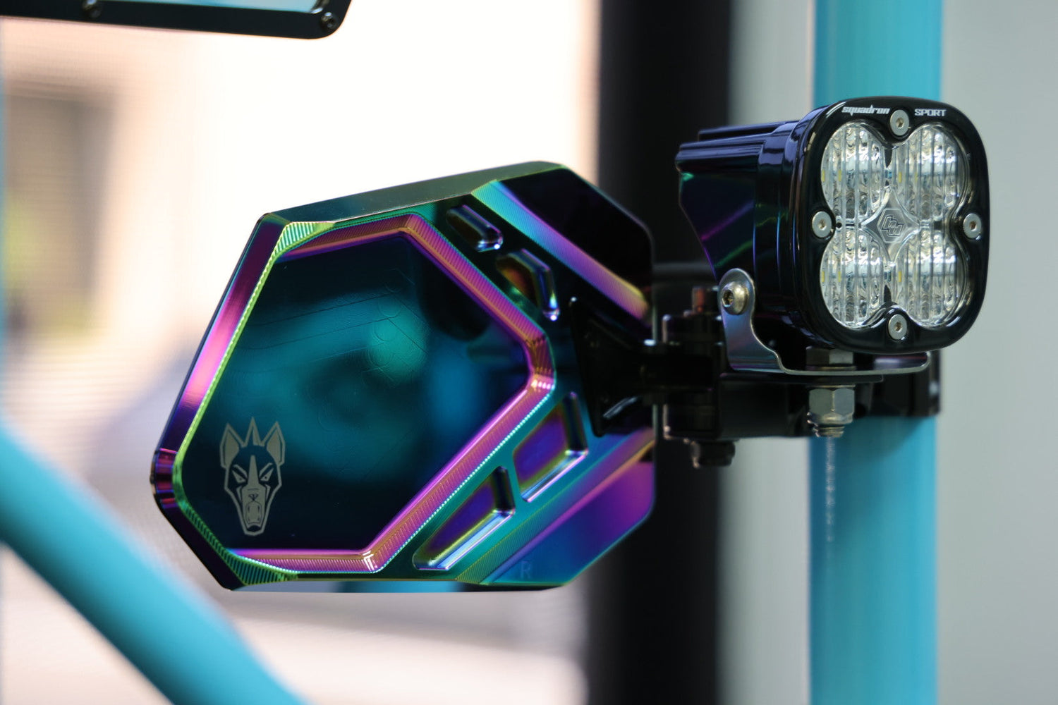 Cuero Pro UTV Side Mirror Oil Slick