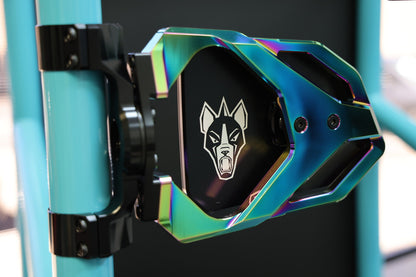 Cuero Race UTV Side Mirror Oil Slick