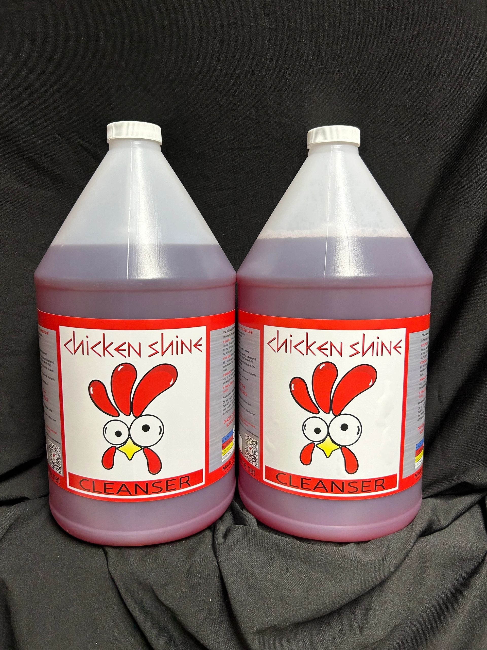 Chicken Shine Cleanser Gallon Combo