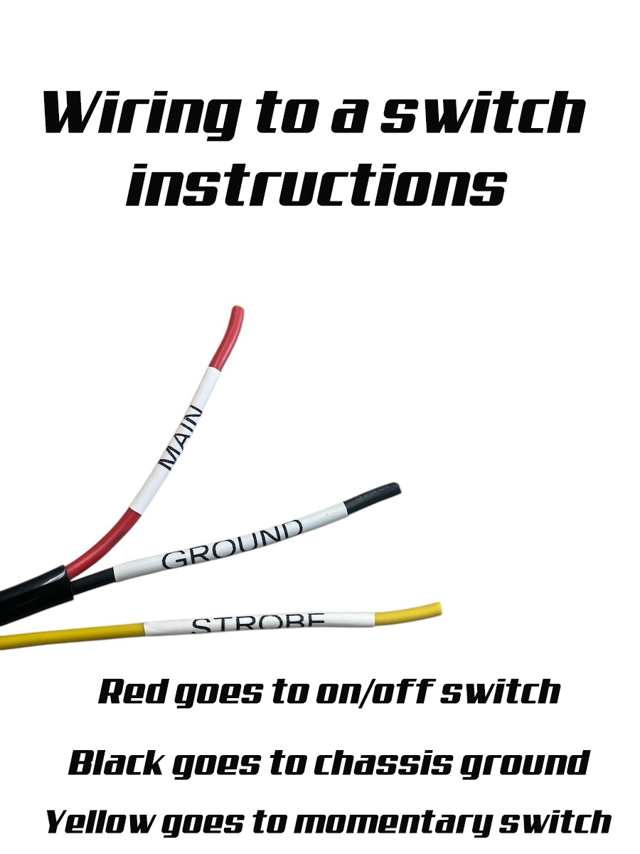 Chase LED Light Bar Switch Adapater Harness