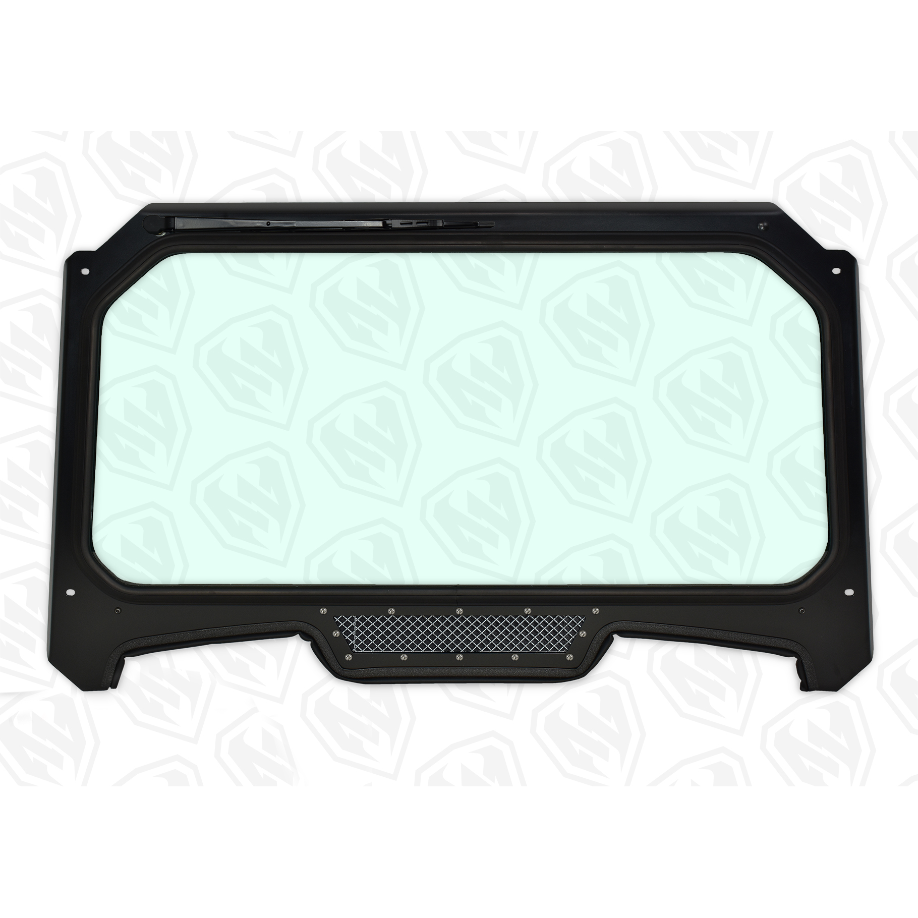 2019-2023 Polaris RZR XP Glass Windshield - Center Vent