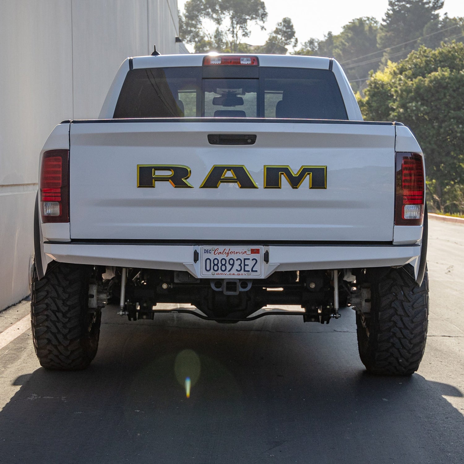 Plate Rear Bumper