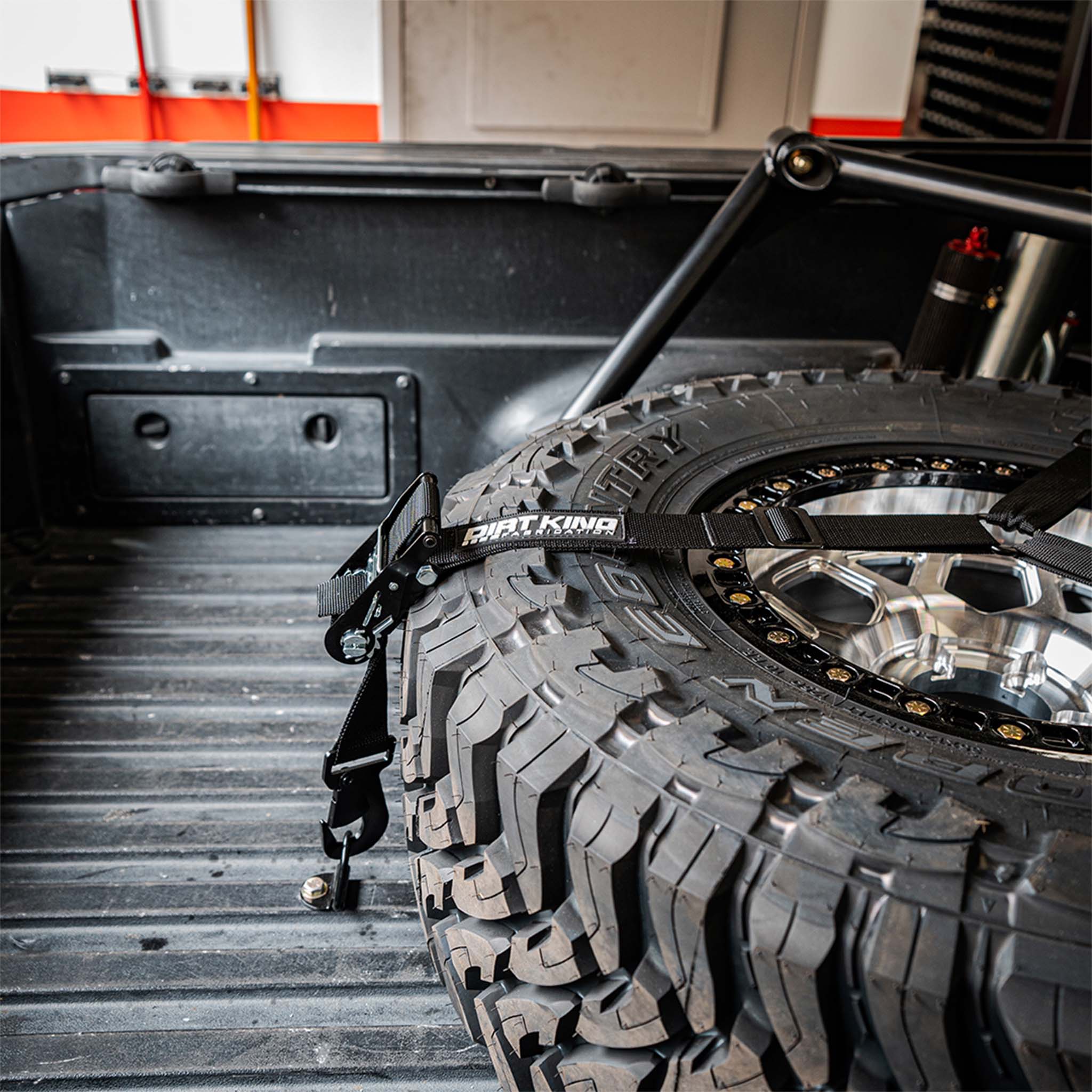 3 Way Spare Tire Strap &amp; Mounts