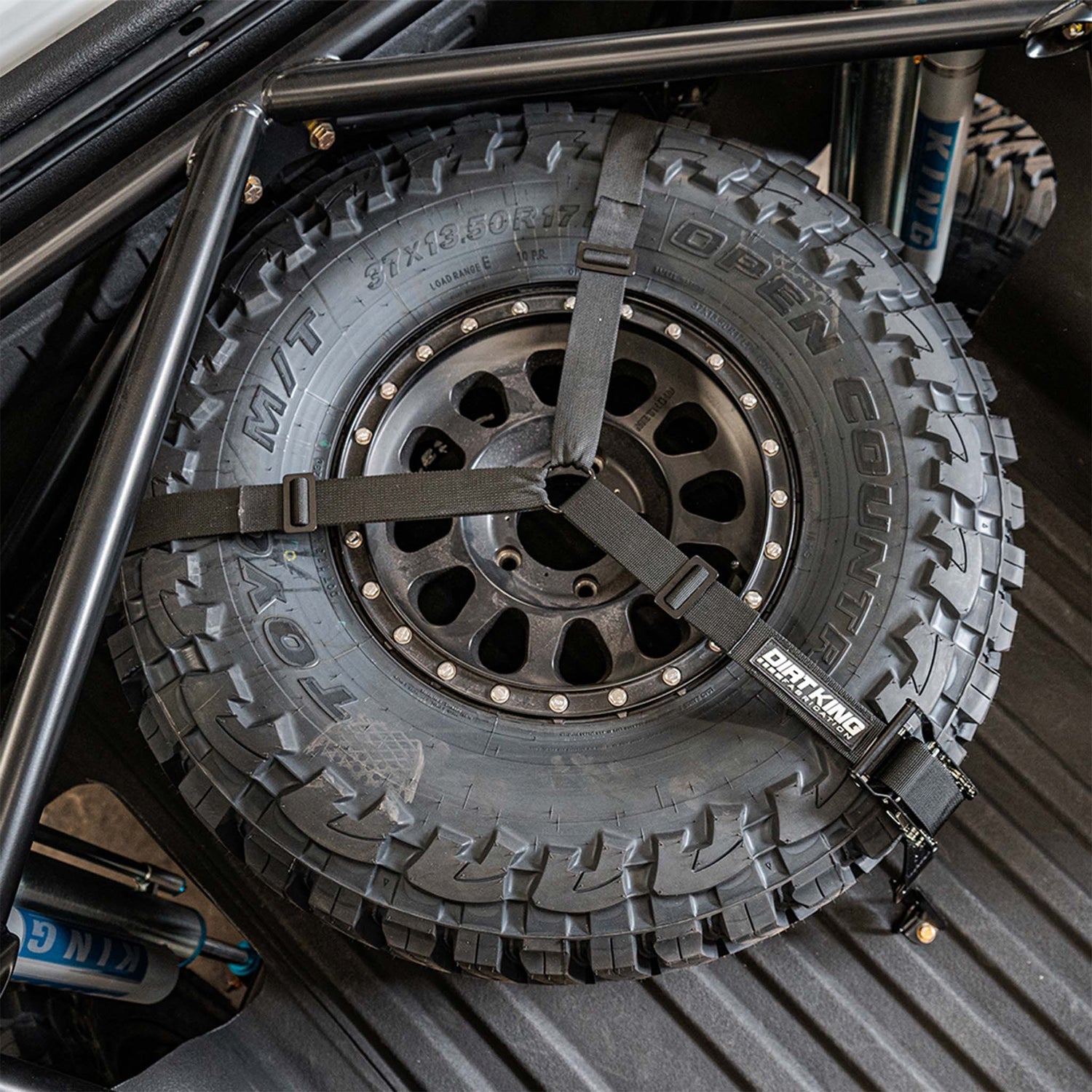 3 Way Spare Tire Strap &amp; Mounts