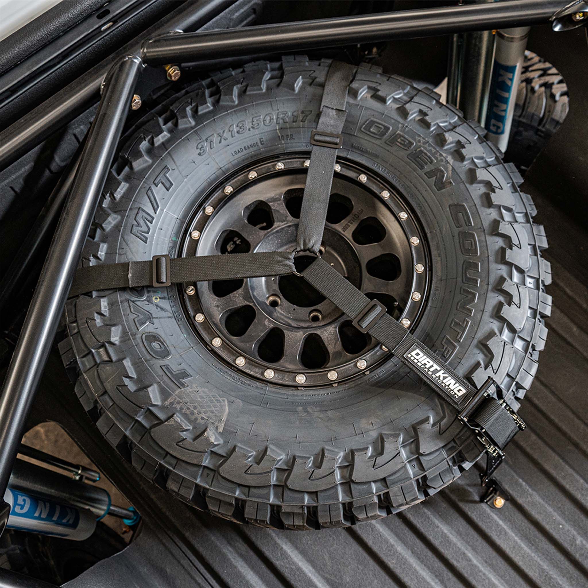 3 Way Spare Tire Strap &amp; Mounts