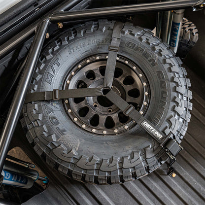 3 Way Spare Tire Strap &amp; Mounts