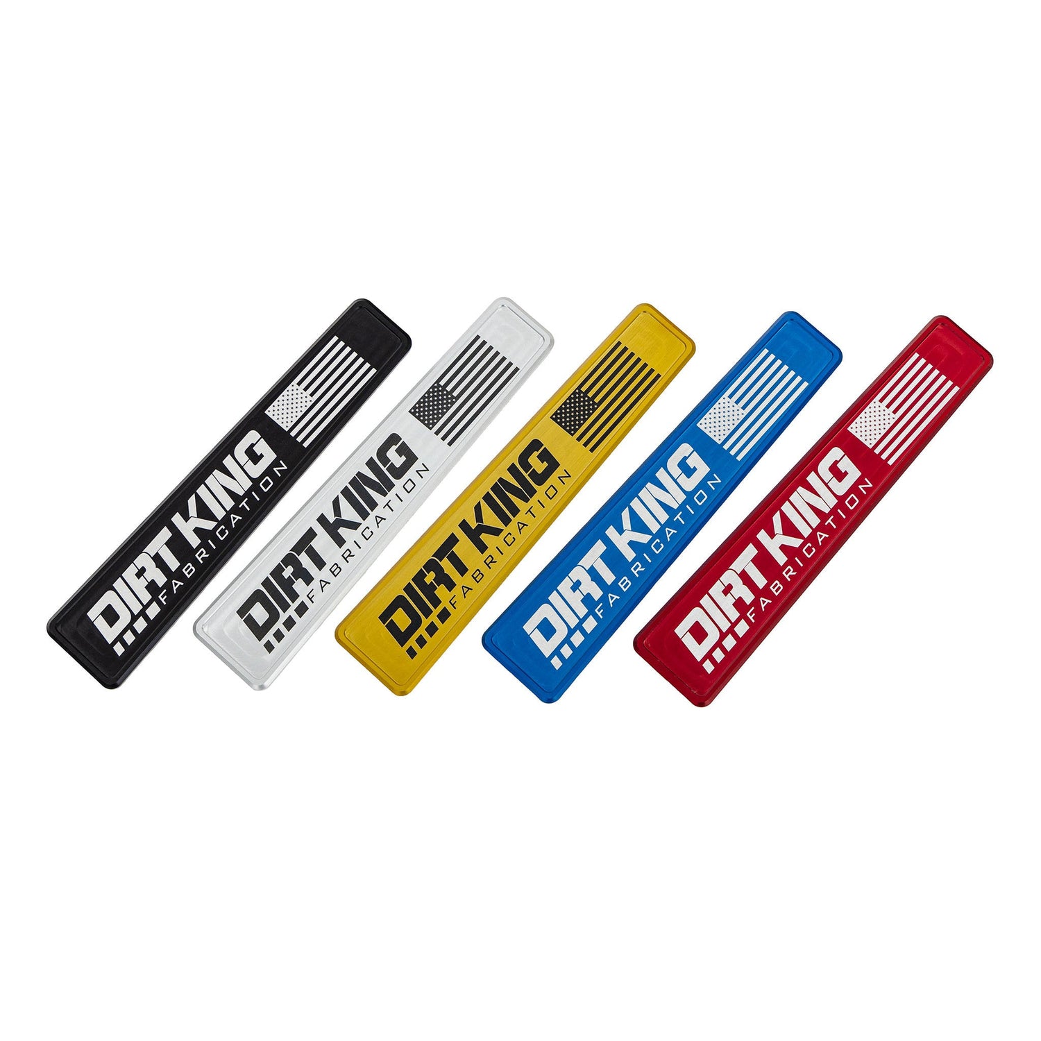 Upper Arm Machined Logo Plates