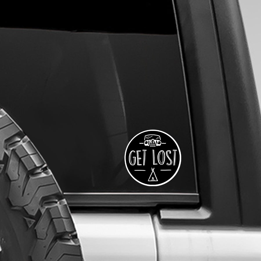 Get Lost Decal