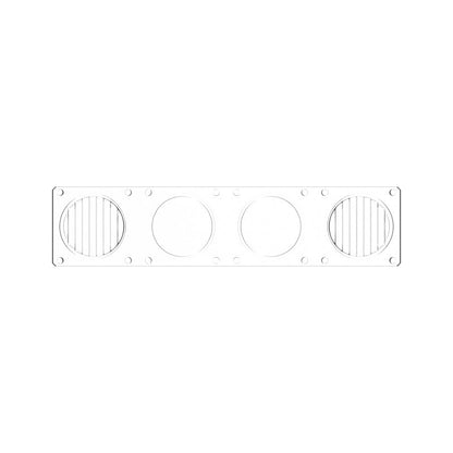 KC HiLiTES FLEX ERA LED Clear Combo Beam Lens for Light Bars