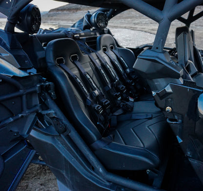 Maverick X3 Rear Bench Seat W Harnesses (2017+)