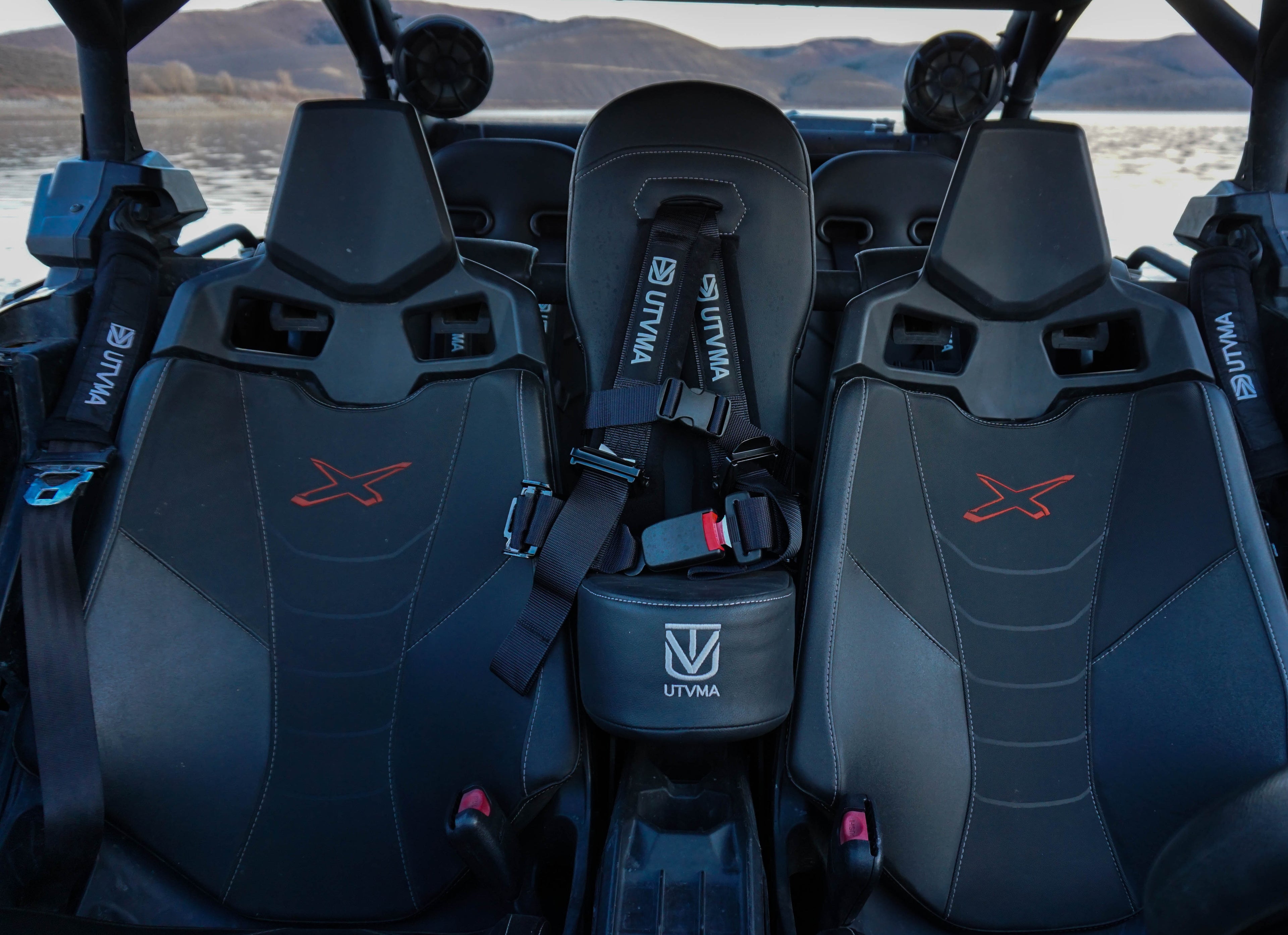 Maverick X3 and X3 Max Front/Rear Bump Seat (2017+)