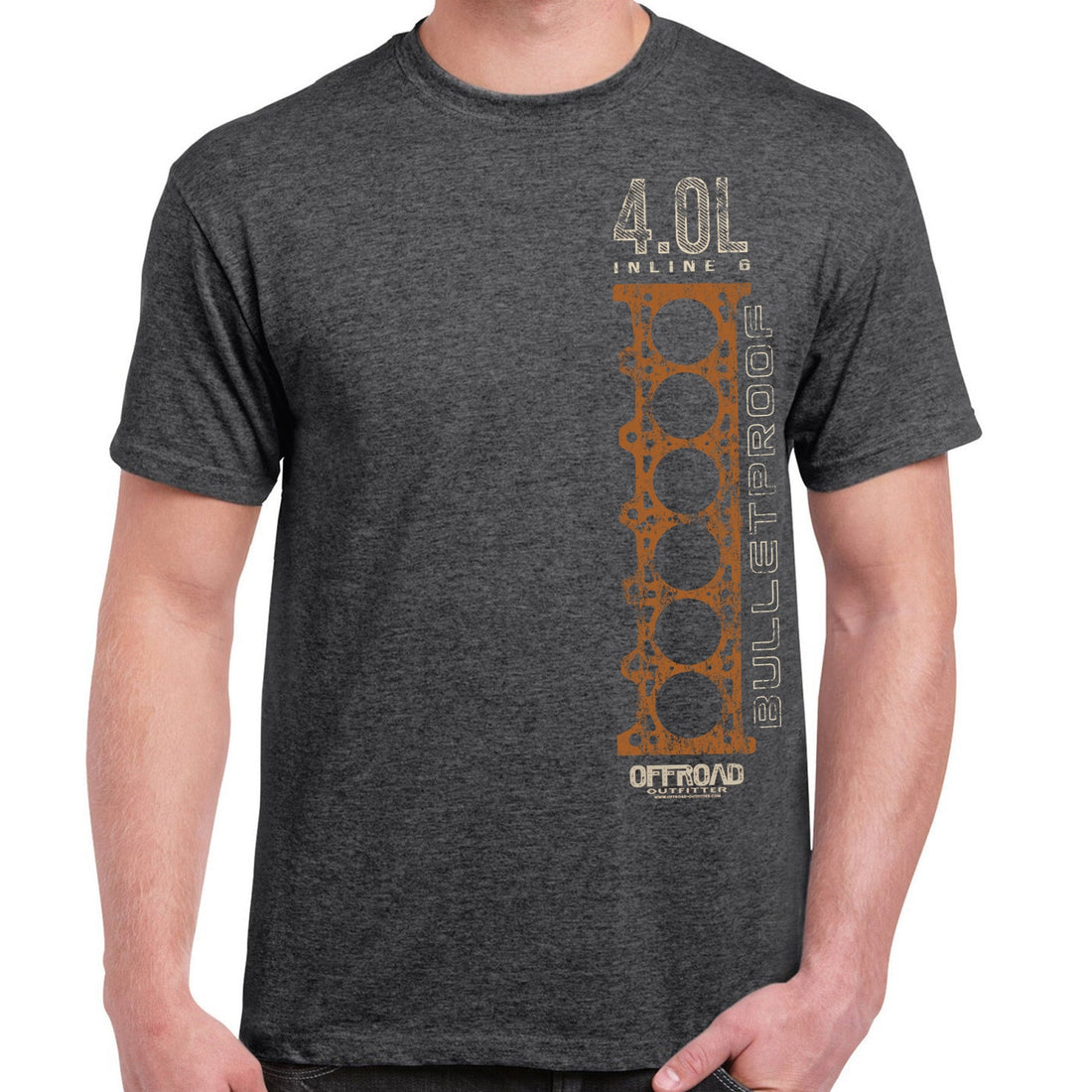 Bulletproof Straight 6 T-Shirt