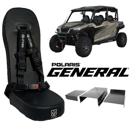 General 4 Rear Bump Seat w Console Delete Kit (2016+)