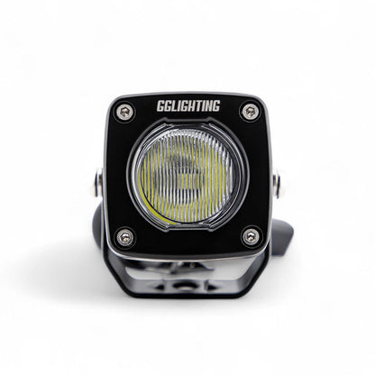 GP5 Single LED Pod Light Amber + Free Clear Lens
