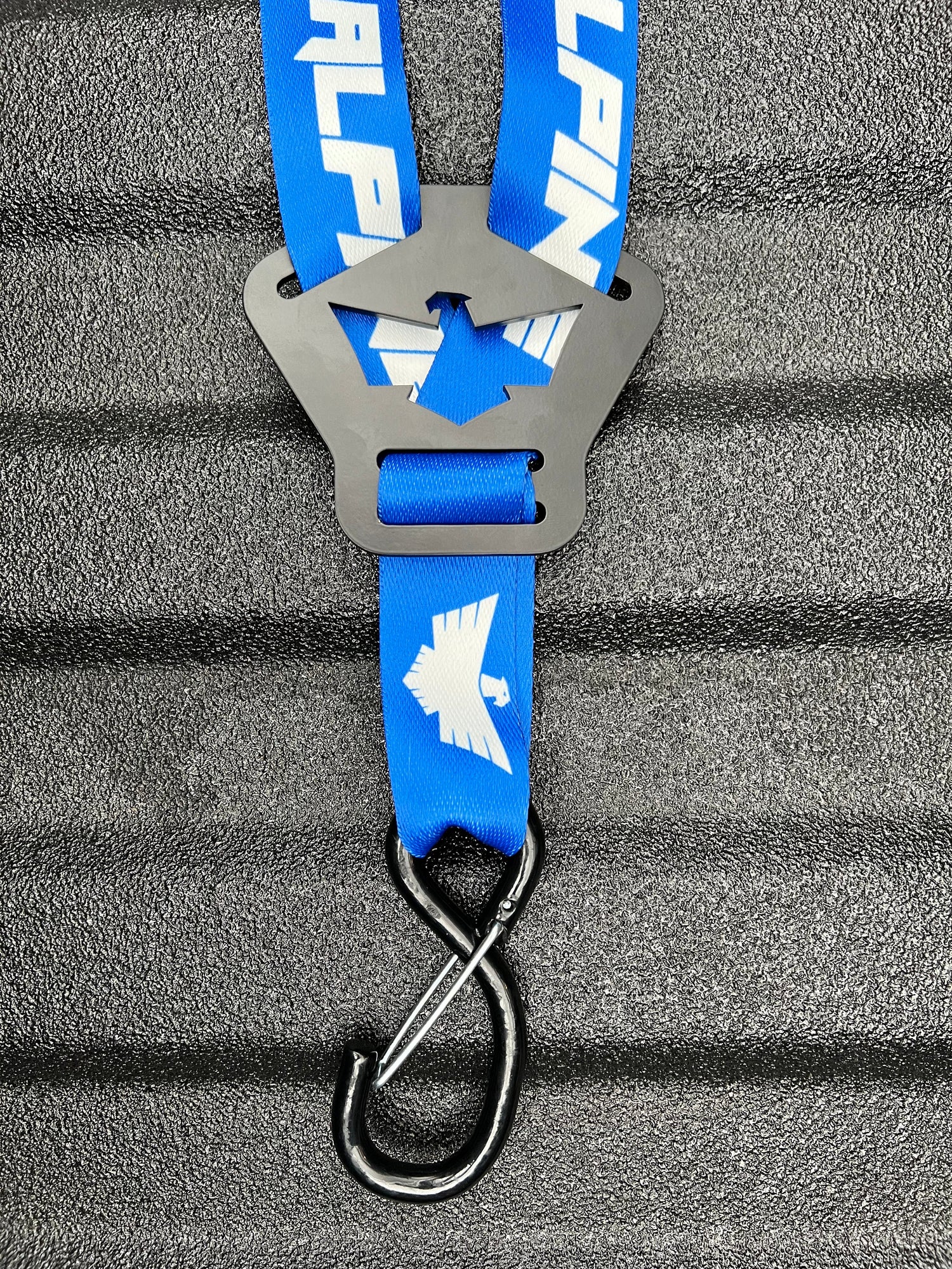 Dual Y Fuel Jug Strap-Blue Alpine Offroad