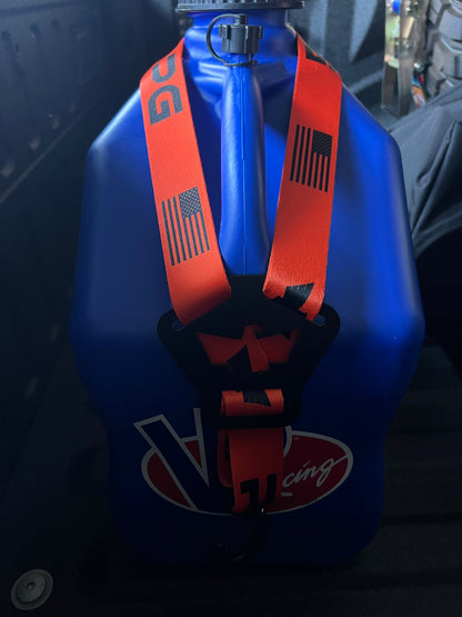 Dual Y Fuel Jug Strap-RPG X ALPINE Orange Alpine Offroad