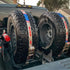 Stars and Camo Tire Tie Down (Single Strap) Alpine Offroad