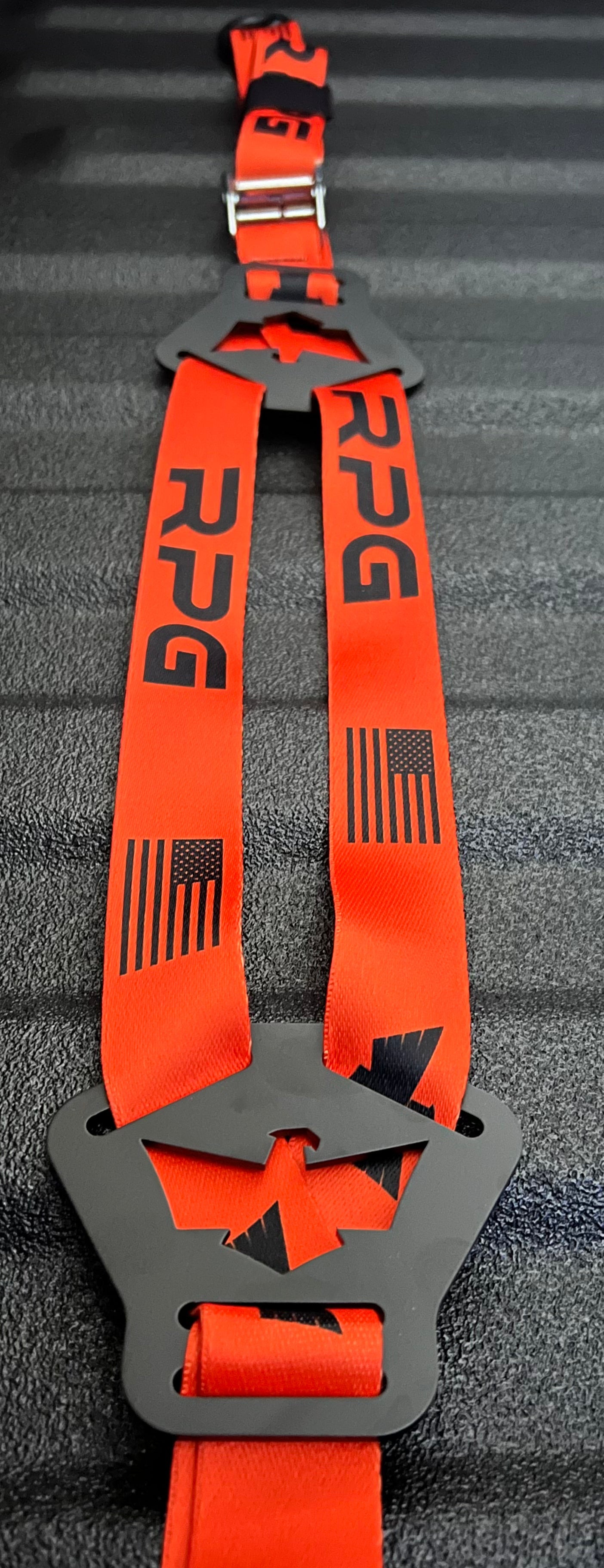Dual Y Fuel Jug Strap-RPG X ALPINE Orange Alpine Offroad