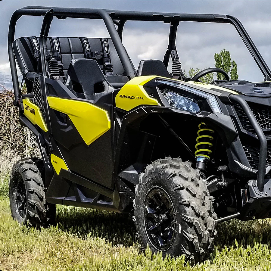 Maverick Sport / Maverick Sport Max Rear Bench and Roll Cage Kit (2018-2026)