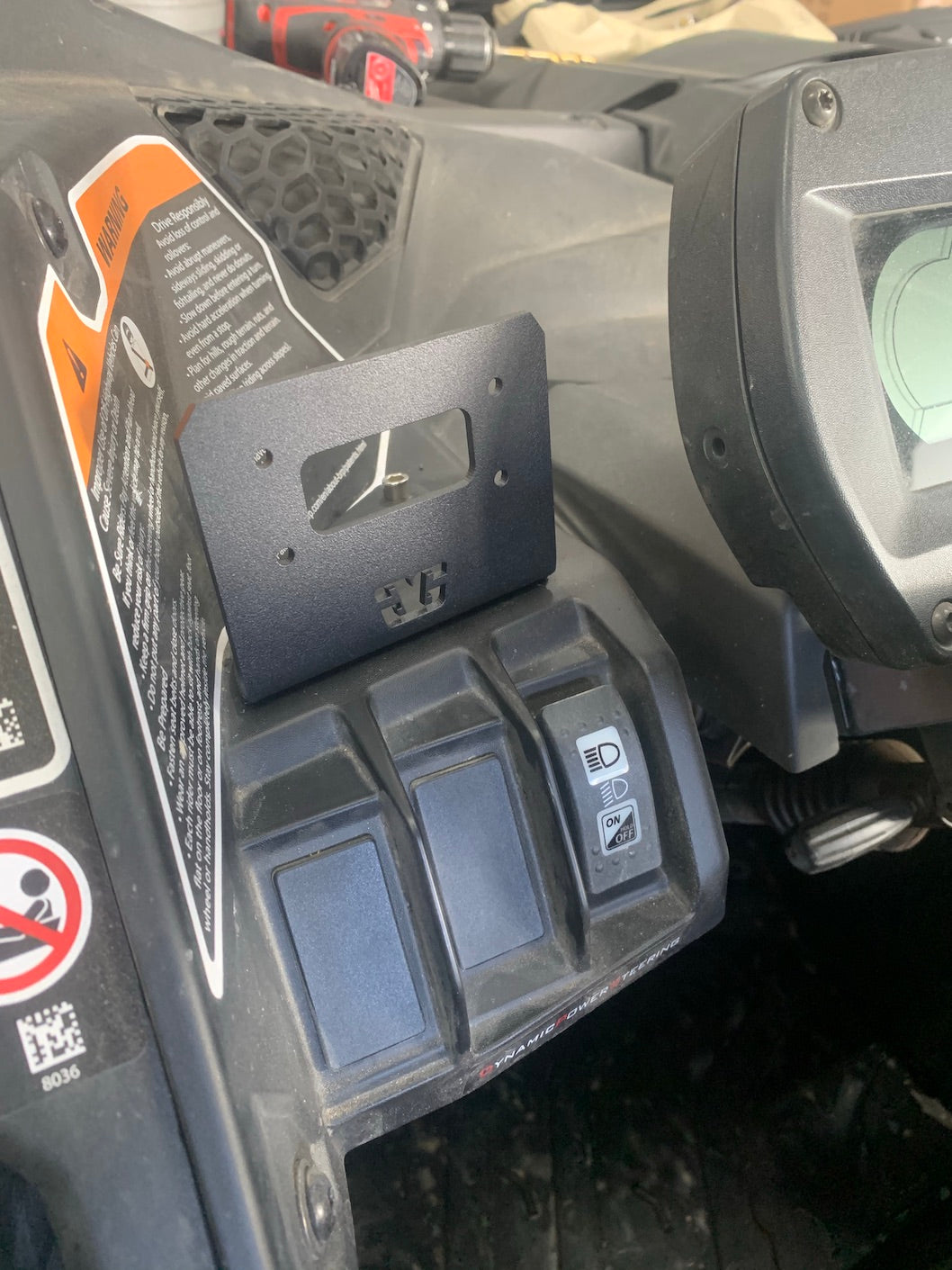 Can-Am X3 Switch Pros Dash Mount Made In USA