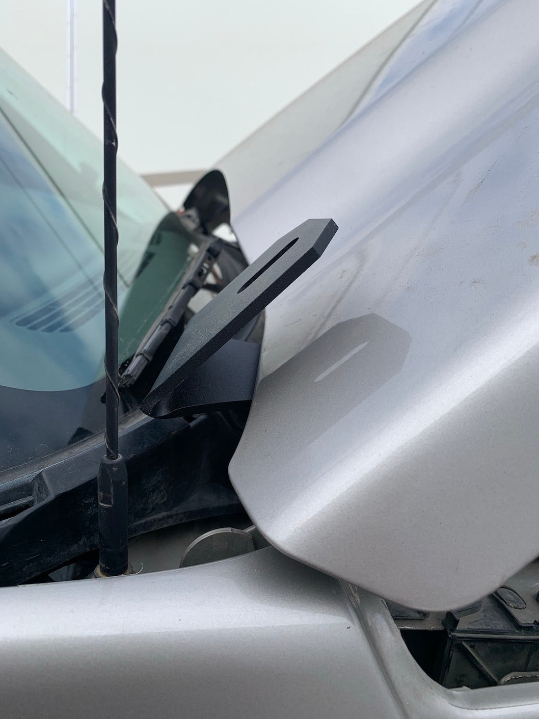 1999-2006 Chevy Silverado &amp; GMC Sierra Hood / Windshield Pillar Mounts for LED Pod USA Made