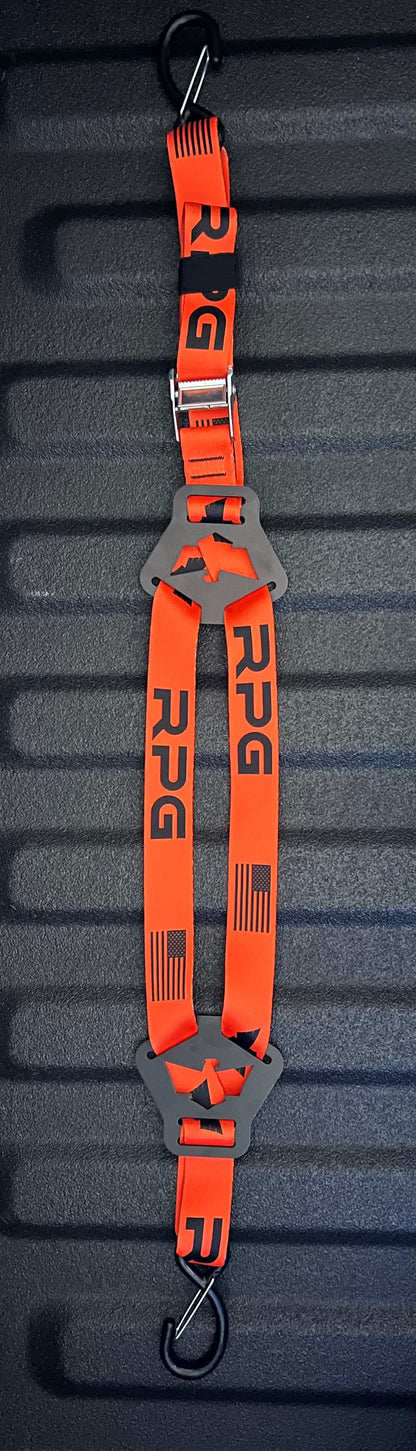 Dual Y Fuel Jug Strap-RPG X ALPINE Orange Alpine Offroad
