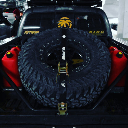 Alpine Trooper Tire Tie Down (Single Strap) Alpine Offroad