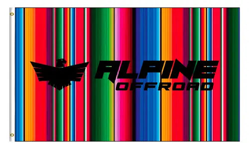 Whip Flags 24” X 36” Alpine Offroad
